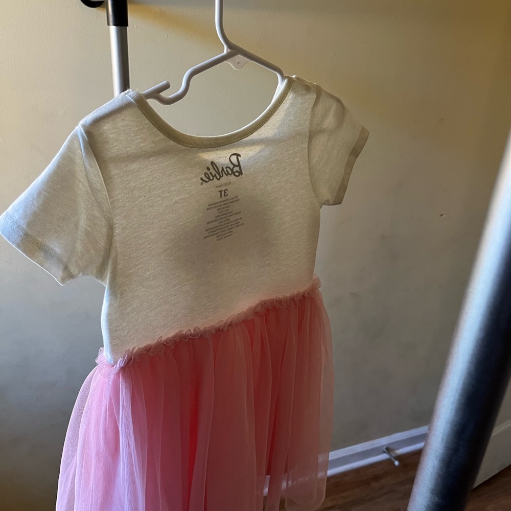 Cute Barbie dress for little girl